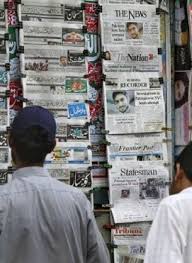 circulation of newspapers.