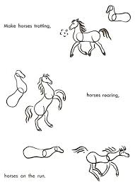 how to draw horses