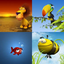 حيوانات مضحكة Collage-funny-3d-animal