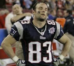 Receiver Wes Welker, who tied