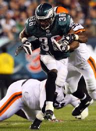 Brian Westbrook #36 of the
