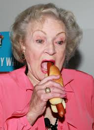 Betty White Likes Hot Dogs