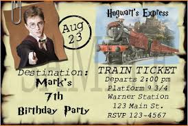 harry potter birthday party