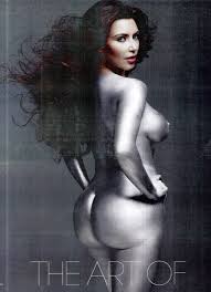 KIM KARDASHIAN POSES FOR W