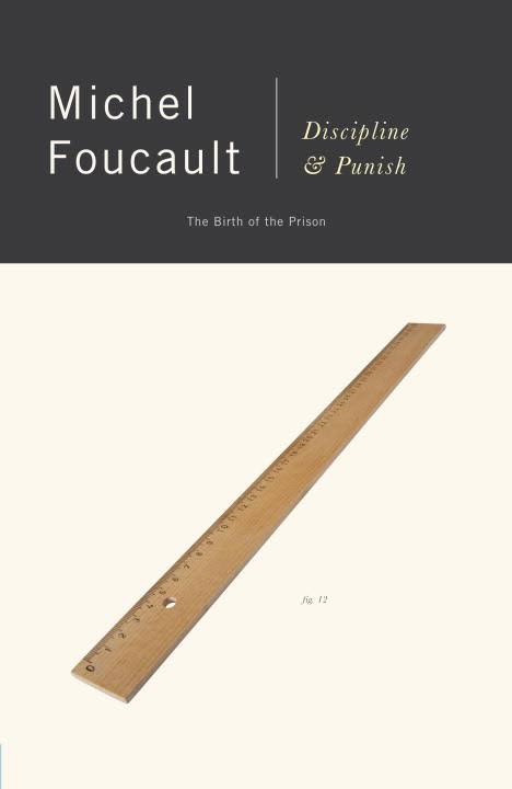 Discipline and Punish: The Birth of the Prison by Michel Foucault book cover