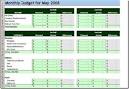 10 Free Household BUDGET Spreadsheets