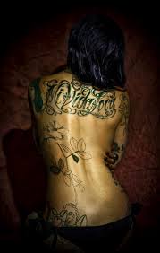 Celebrity Tattoos - Victoria 