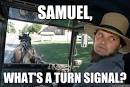 Amish Driver - samuel whats a turn signal