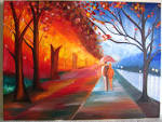 Oil painting | Twilight Readings!