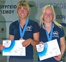 ... belegten Anika Lorenz und Annika Bochmann im Boot GER 4983 (siehe Foto links) den 3. Platz. Wir gratulieren ganz herzlich! - segeln-anika-02