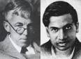 G.H. Hardy and Srinivasa Ramanujan - hardy