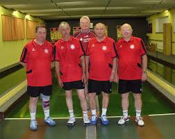 von links: Joachim Richter, Reinhard Neumann, Erich Breyer, Dietmar Domke, Hans-Joachim Proschek. Frauen-Teams