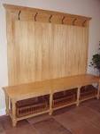 Entry Way Storage Bench Using Heritage End Table Legs - Osborne ...