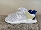 Adidas EQT Support 93/17 Royal, BZ0592, White, Mens Running Shoes ...