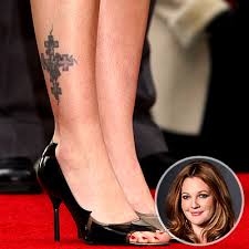 Drew Barrymore Tattoos