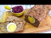 Pieczeń rzymska z jajkiem/Kuchnia Kasieńki - YouTube
