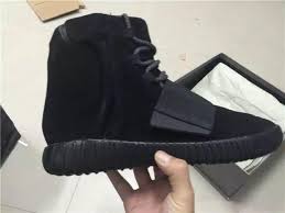 Hot Sale New Yeezy 750 Triple Black Basketball Shoes For Men ...
