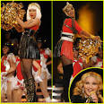 Just Jared - Nicki Minaj & M.I.A. Perform with Madonna at Super Bowl!