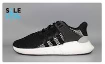 Adidas Mens EQT Support 93 17 Black Running Shoes Sneakers BY9509 ...