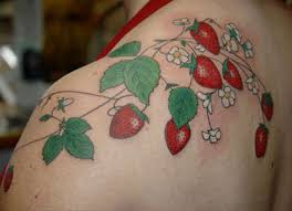 pictures of fruit tattoos