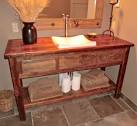 Rustic Furniture Portfolio - traditional - bathroom vanities and ...