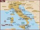 Map of <b>Italy</b>