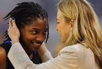 Florida coach Amanda Butler gives Sha Brooks encouragement as she prepares ... - bs5
