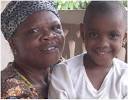 Beatrice Akua Mensah with her grand daughter Patricia - scholarship