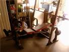 Golds Gym XR5 Weight bench + weights - 502StreetScene