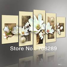 Thick Texture Magnolia Modern Abstract Oil Paintings Landscape Pop ...