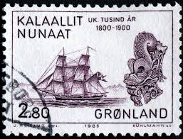 Here is an image of a stamp depicting the brig Hvalfisken (\u0026quot;Whale Fish\u0026quot;) and her figurehead, designed by Jens Christian Rosing, engraved by Arne Kühlmann, ... - KuhlmannGreenland156Hvalfisken-3-21-85F157-JRosing