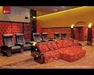 Cineak Fortuny Luxury Seats and Custom Couch in Home Theater ...