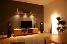Design In Light Brown Wood Color Modern Living Room Designs With ...