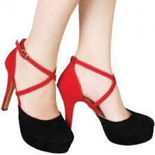 Sepatu High Heels Minka Merah SKU Nasahena NH 77107 Size 36-40 ...