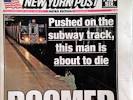 Should NY Post have printed photo of man about to die?