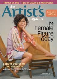 Artist's magazine cover