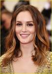 Leighton Meester Takes the Golden Plunge at Met Ball 2014! | 2014.