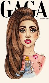 Gaga by Helen Green (dollychops.tumblr.com) - Lady Gaga Fan Art ... - Gaga-by-Helen-Green-dollychops-tumblr-com-lady-gaga-32137259-441-750