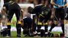 VIDEO:Bolton midfielder Fabrice Muamba collape on the pitch ...