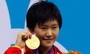 Ye Shiwen of China with her gold medal after winning the women's 400m ... - Ye-Shiwen-010