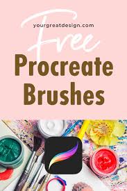 Your Great Design Procreate brush pack