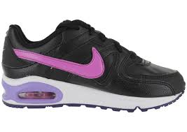 Nike Air Max Command Leather Womens White Black Pink Purple ...