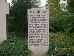 Grab von Andreas Hoek (-15.07.1944), Friedhof Backemoor