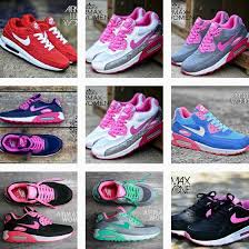 Jual Sepatu Sport Wanita Keren Nike Airmax 90 BiruMuda-Pink ...
