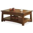 Riverside Furniture Craftsman Home Lift-Top Coffee Table with ...
