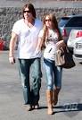 Celebs in Denim: Miley Cyrus in Silver Jeans : Celebrities in ...