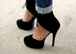 fashion, nice, women, high, heels, shoes, black