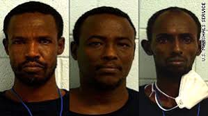 (From left) Mohamud Hirs Issa Ali, Mohamud Salad Ali and Ali Abdi Mohamed entered guilty pleas on Friday. STORY HIGHLIGHTS. The hijacking of the yacht Quest ... - story.somali.pirates.usms
