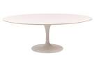 Eero Saarinen Knoll Oval Dining Table | red modern furniture