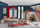 The Creative Ideas Of Teenagers And Kid's Bedroom : Blue And White ...